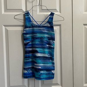 Ivivva Blue Multicoloured Tank Top